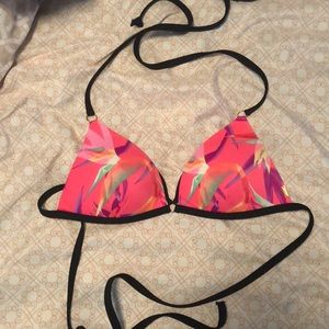 PINK push up bikini top